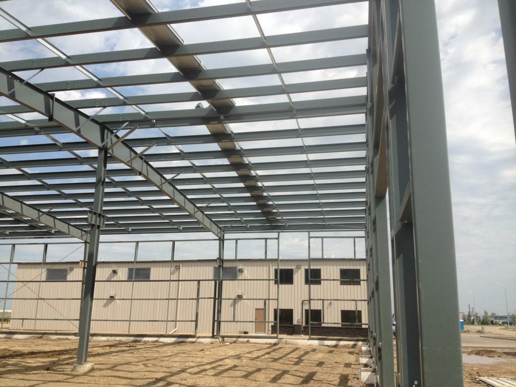Construction of Steel Building