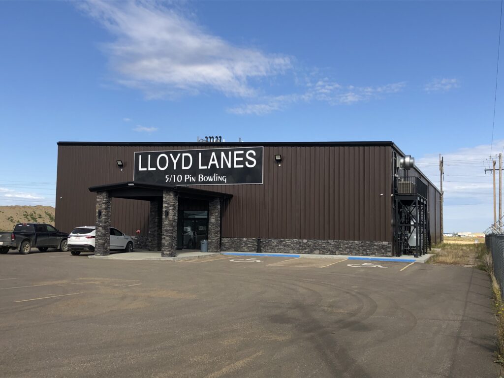 Lloyd Lanes Bowling Alley Exterior